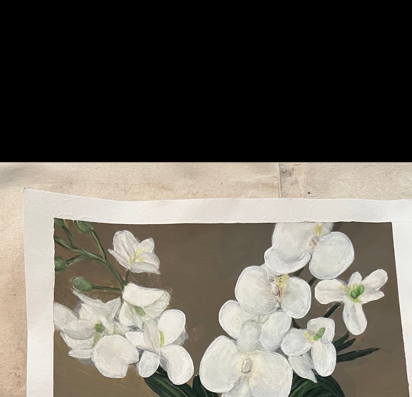 Still Life - Orchids by Christina